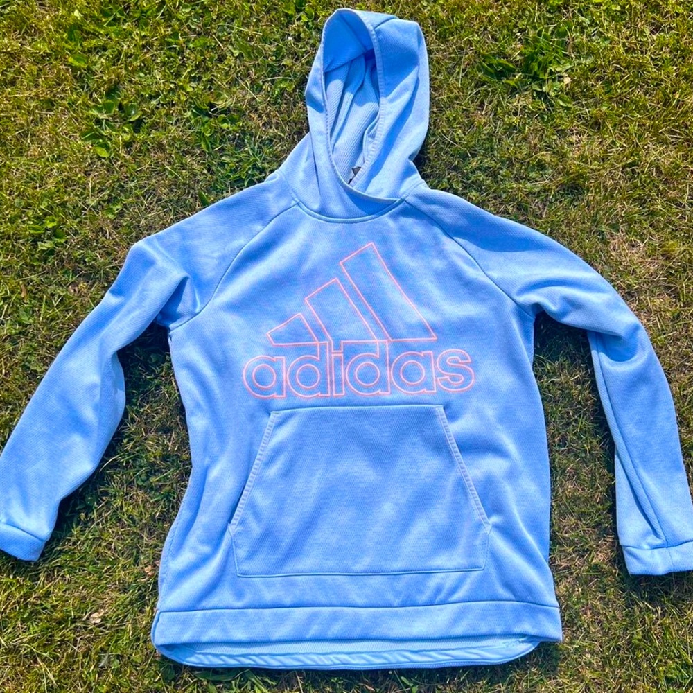 Adidas Blue Hoodie